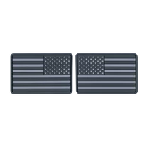 Helikon-Tex USA Small Flag (set - 2pcs.) - PVC - Grey