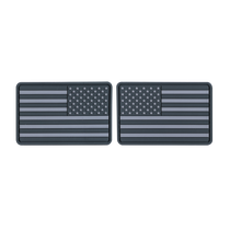 Helikon-Tex USA Small Flag (set - 2pcs.) - PVC - Grey