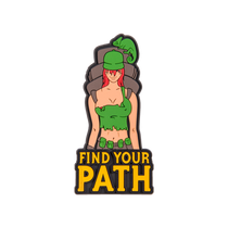 Helikon-Tex &quot;Find Your Path&quot; Patch - PVC - Olive Green