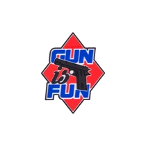 Helikon-Tex &amp;quot;Gun is Fun&amp;quot; Patch - PVC - Red