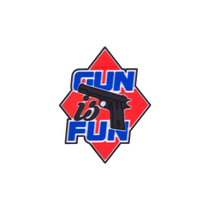 Helikon-Tex &quot;Gun is Fun&quot; Patch - PVC - Red
