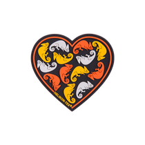 Helikon-Tex &quot;Heart&quot; Patch - PVC - Black