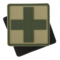 Helikon-Tex Medic Cross Patch - PVC - Khaki