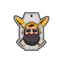 Helikon-Tex &quot;Beardman RANGE&quot; Patch - PVC - Grey