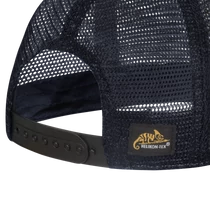Helikon-Tex Plain Trucker Cap baseball sapka -  Dirty Washed Cotton - Dirty Washed Black / Black A