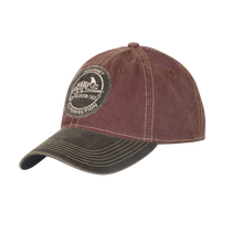 Helikon-Tex Snapback baseball sapka - Dirty Washed Maroon / Dirty Washed Black