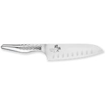 KAI Seki Magoroku Shoso &quot;csipkézett&quot; pengéjű Santoku szakácskés 16,5 cm