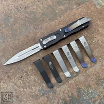 Microtech Ultratech Clip - Right Handed - Black Cerakote