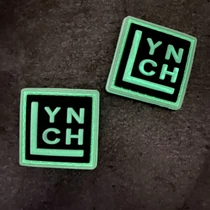 Ranger Eye Patch with Square LynchNW Logo OD Green/Black