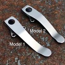 Spyderco Military / Tuff Clip - Model 1 - Stonewashed
