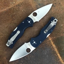 Spyderco Native 5 Standard Clip - Stonewashed &quot;LYNCH logóval &quot;