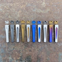 Spyderco Standard Modular V1 Machined Clip - Blue Anodized
