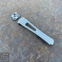 Spyderco Standard Modular V2 Machined Clip - Stonewashed