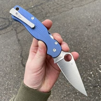 Spyderco Standard Modular V3 &amp;quot;Flat Top&amp;quot; clip - stonewashed