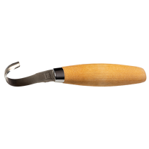 Morakniv® Wood Carving Hook Knife 162 Double Edge - Wood (ID 13388) fafaragó kés