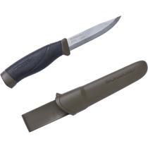 Morakniv® Companion HeavyDuty MG (C) - Carbon Steel - Olive Green (ID 12494)