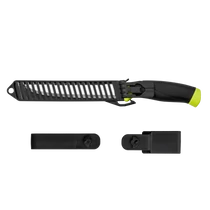 Morakniv® Fishing Comfort Scaler 150 - Stainless Steel - Black / Lime (ID 13870)