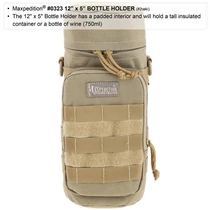 Maxpedition kulacstartó - fekete