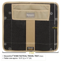 Maxpedition  Tactical Travel Tray - Fekete