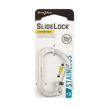 NITE IZE #3 Slidelock karabiner , ezüst