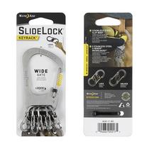 NITE IZE Slidelock kulcstartó 5 db karabinerrel