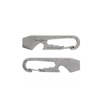 NITE IZE DoohicKey karabiner &quot;multiszerszám&quot; - ezüst