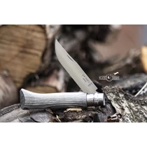 Opinel No.8 laminált nyirfamarkolatú - szürke