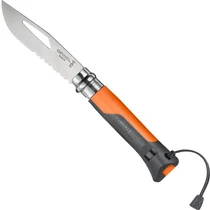 Opinel No.08 OUTDOOR Orange bicska zsebkés