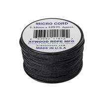 MICRO CORD (125FT) - Fekete