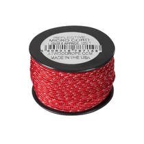 Micro Reflective Cord 1.18mm (125ft) - Red