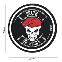 Death or glory PVC felvarró - fekete