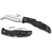 Spyderco Matriarch 2 Black Blade Emerson Opener