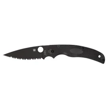 Spyderco Native Chief FRN Black Blade Serrated