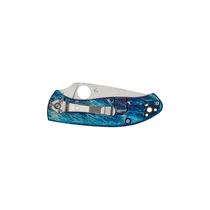Spyderco Tenacious Blue TI D2 Plain