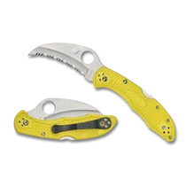 Spyderco Tasman Salt 2 FRN yellow