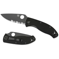 Spyderco Tenacious G-10 Black blade Combo