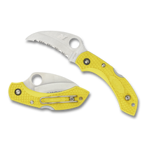 Spyderco Dragonfly 2 Salt FRN Yellow Hawkbill