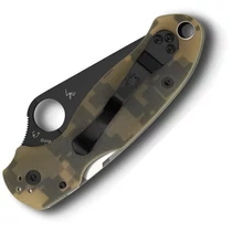 Spyderco Para 3 G-10 DIGITAL CAMO BLACK BLADE
