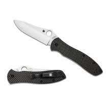 Spyderco Bradley Folder 2  Carbon Fiber