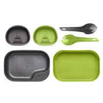 Wildo CAMP-A-BOX DUO® Light tábori konyha - Lime / Dark Grey A 