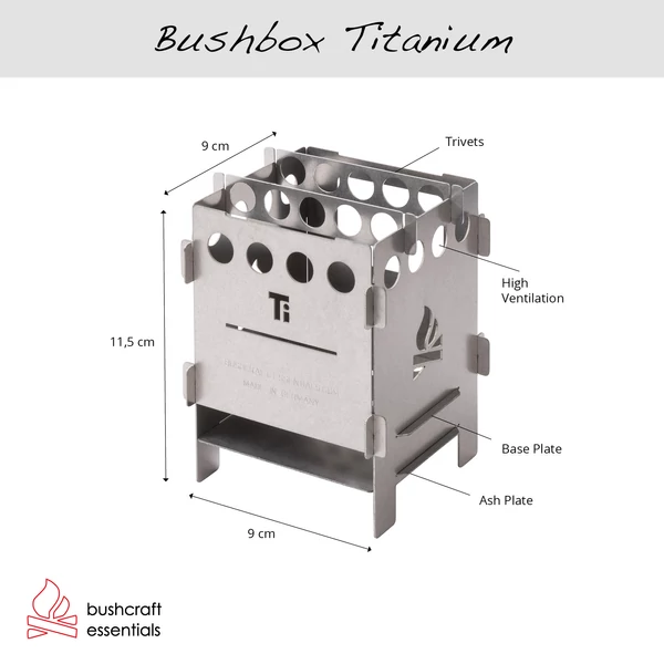 Bushbox Titán hobó kályha