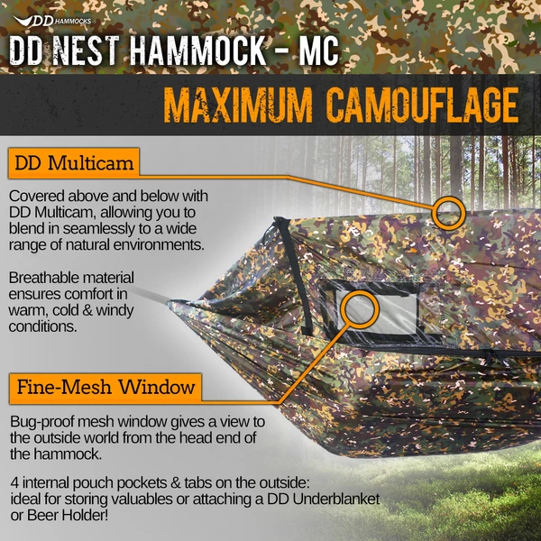 DD Nest Hammock - MC -  függőágy