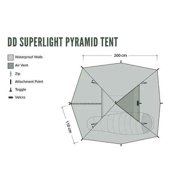 DD SuperLight - Pyramid Tent