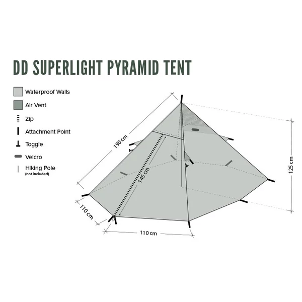 DD SuperLight - Pyramid Tent