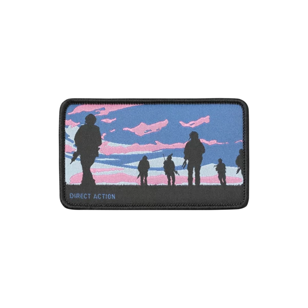 Direct Action Patch Sunset - Black
