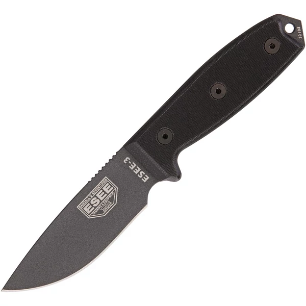 ESEE Model 3, tactical gunsmoke