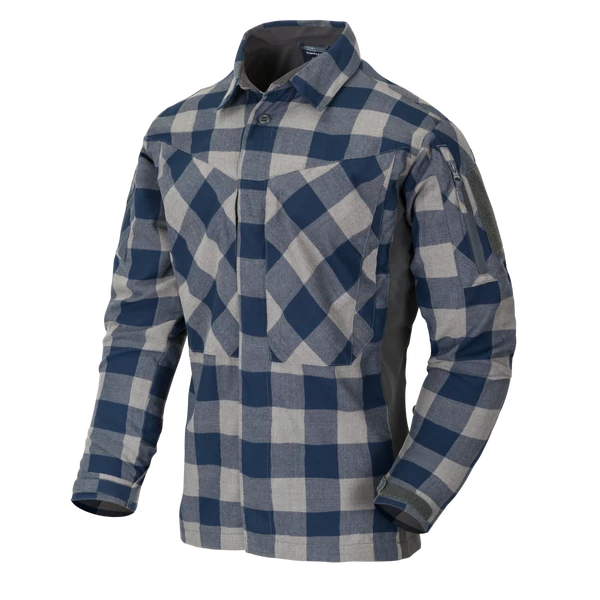 Helikon-Tex MBDU Flannel Shirt® - Slate Blue Checkered