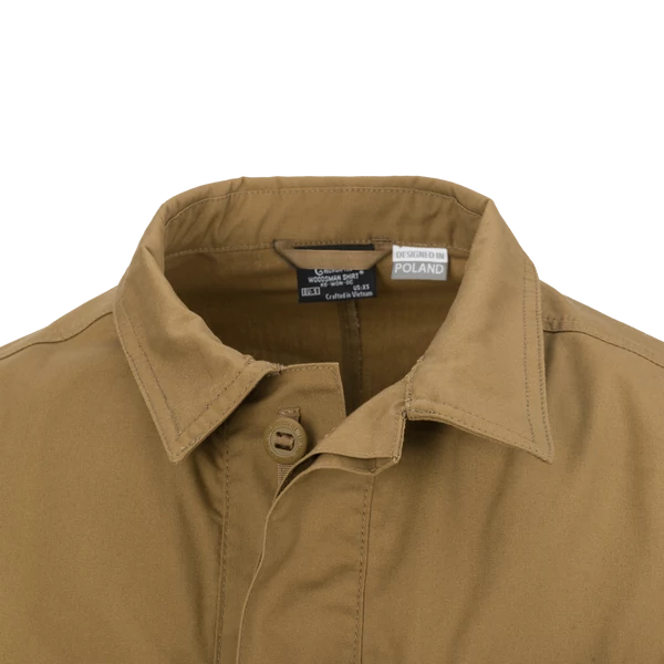 Helikon-Tex WOODSMAN Shirt® - Coyote / Taiga Green A