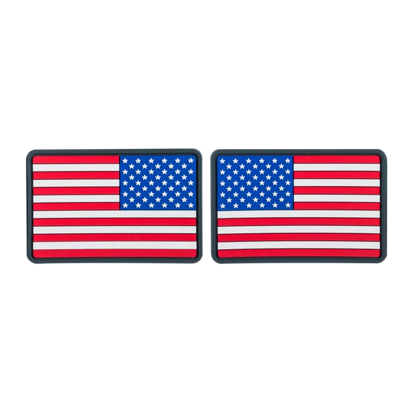 Helikon-Tex USA Small Flag (set - 2pcs.) - PVC - True Colors