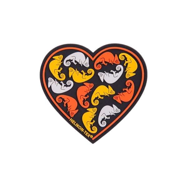 Helikon-Tex "Heart" Patch - PVC - Black